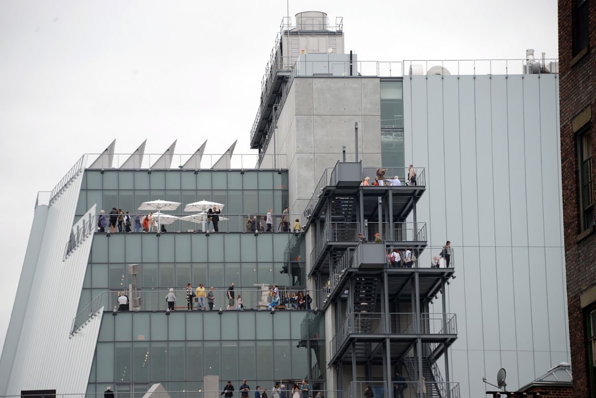 02C You Can Walk From Level To Level On Outside Stairs At The New Whitney Museum Of American Art New York City